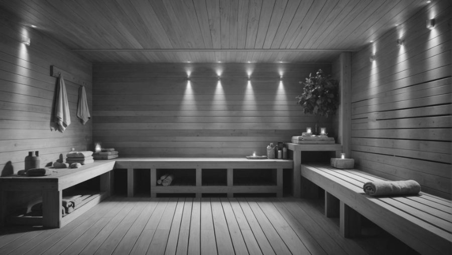 Le sauna de La Maison